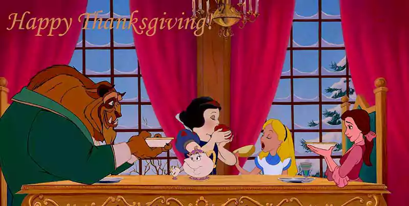 Disney Goofy Thanksgiving Image