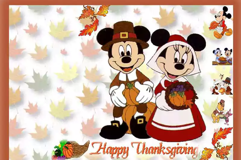 Disney Princess Thanksgiving Image