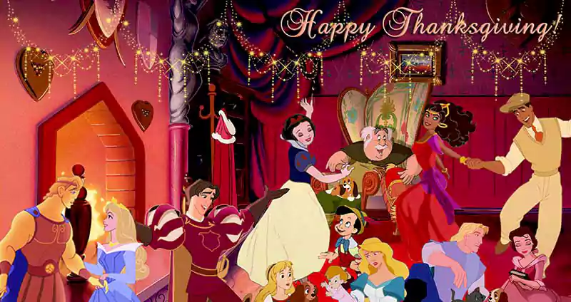 Disney Thanksgiving Background Image