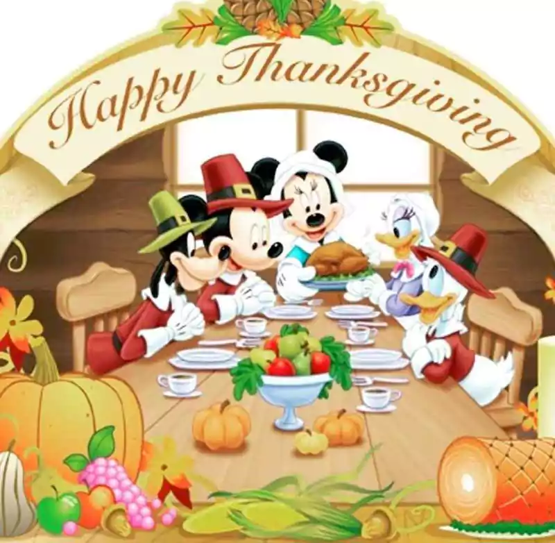 Disney Thanksgiving Image Clip Art