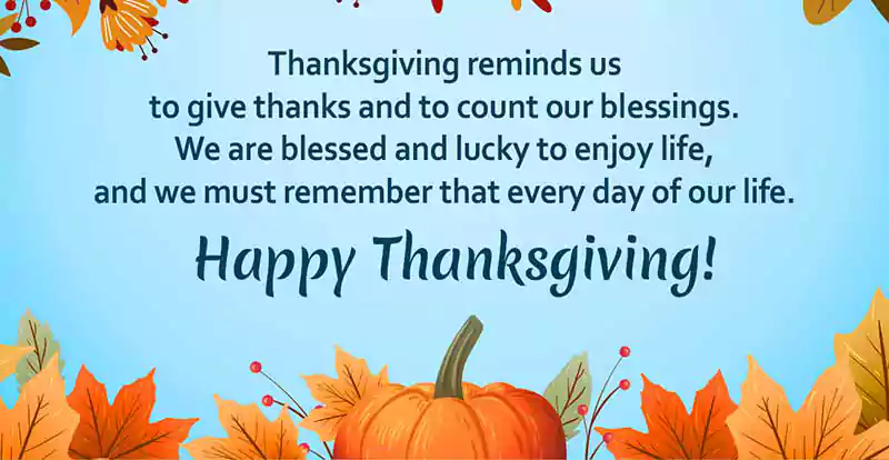 Happy Thanksgiving Friendship Image and Stories