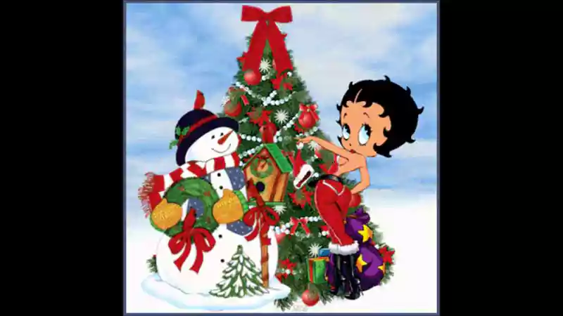 Merry Christmas Betty Boop Images