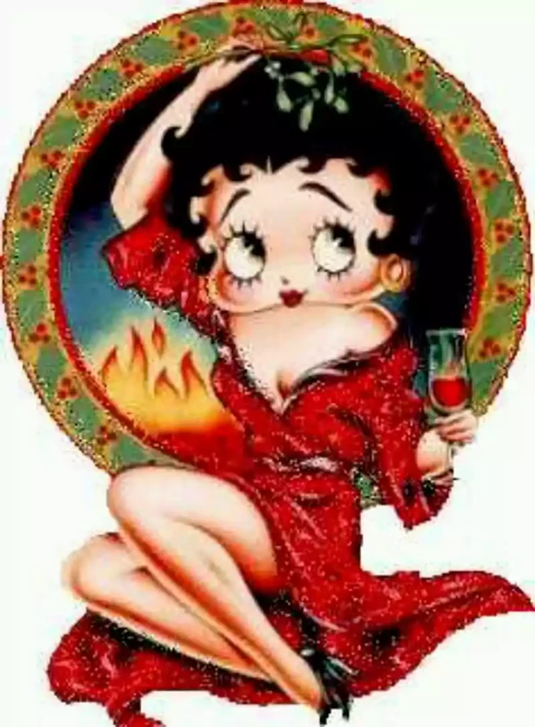 Merry Christmas Betty Boop Images