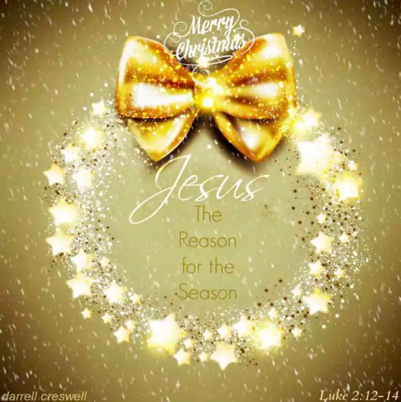 Merry Christmas Jesus Is the Reason for the Season Image
