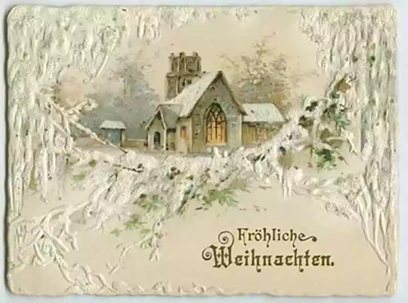 Merry Christmas in German Image