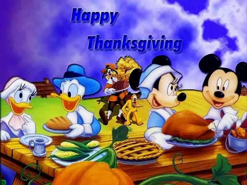 Thanksgiving Background Image Disney