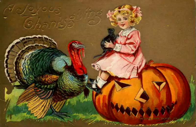 Vintage Thanksgiving Postcards