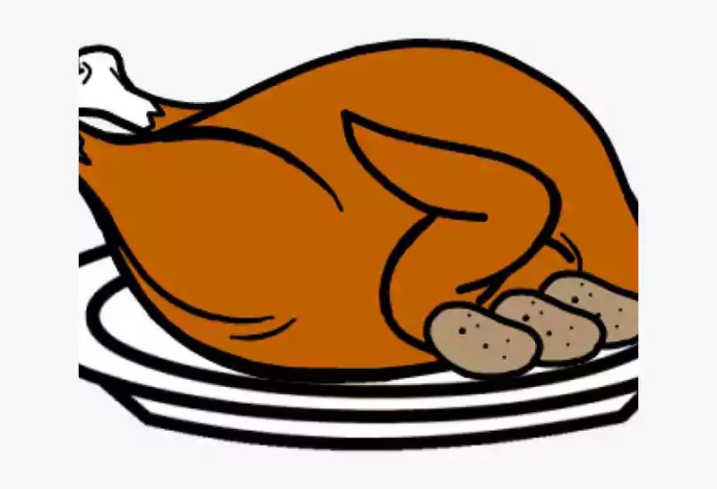 cartoon image of a thanksgiving turkey