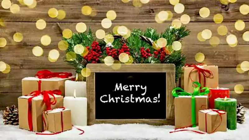 classy merry christmas images