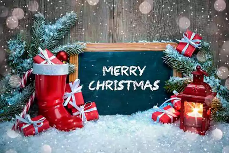 classy merry christmas images