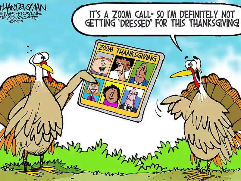 funny thanksgiving cartoon image