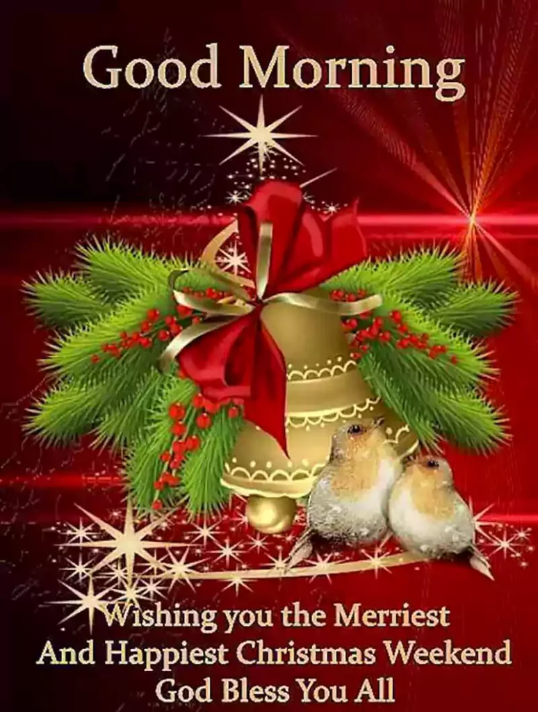 good morning images with merry christmas quotes