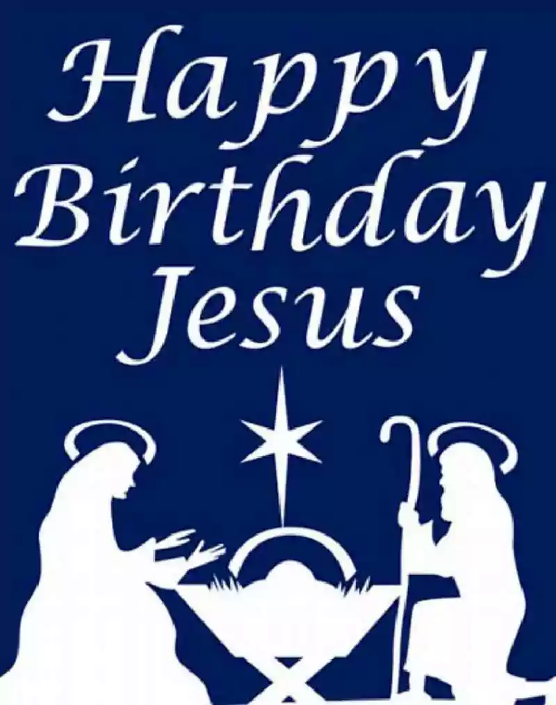 happy birthday jesus and merry christmas