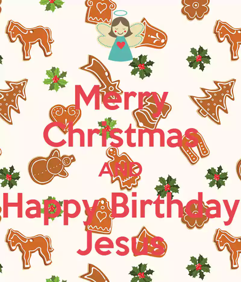 happy birthday jesus merry christmas images