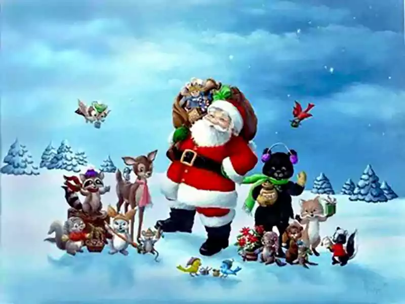 Merry Christmas Friends Image