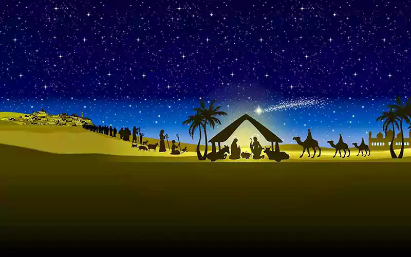 images of merry christmas nativity