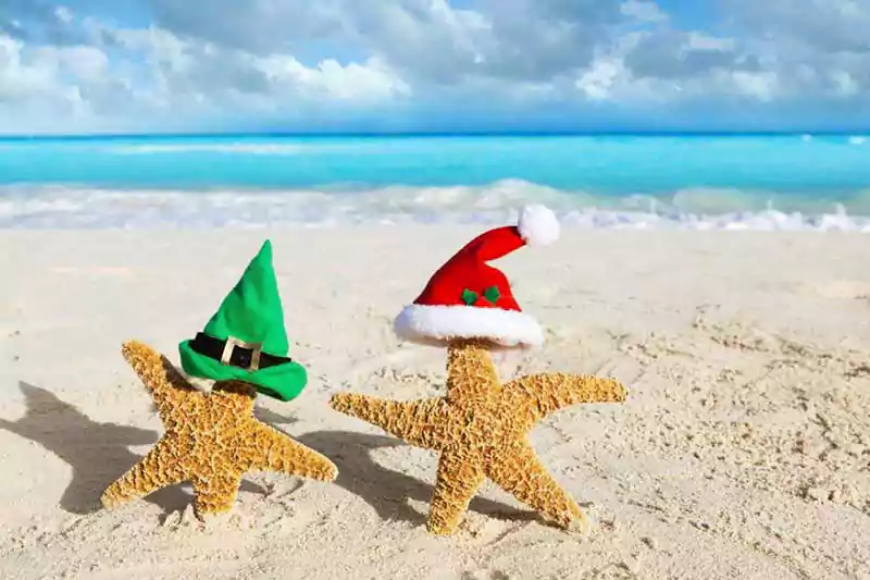merry christmas beach images