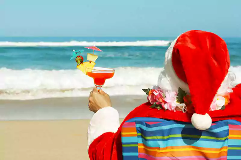 merry christmas beach images free