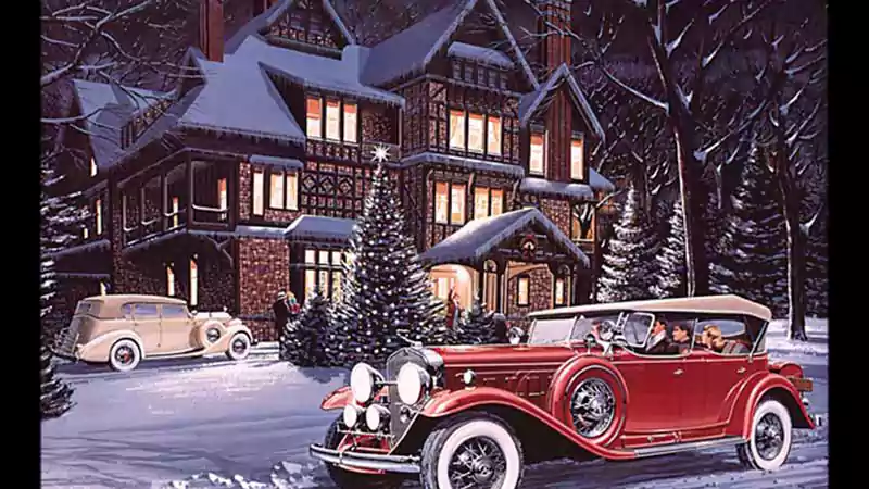 merry christmas car images