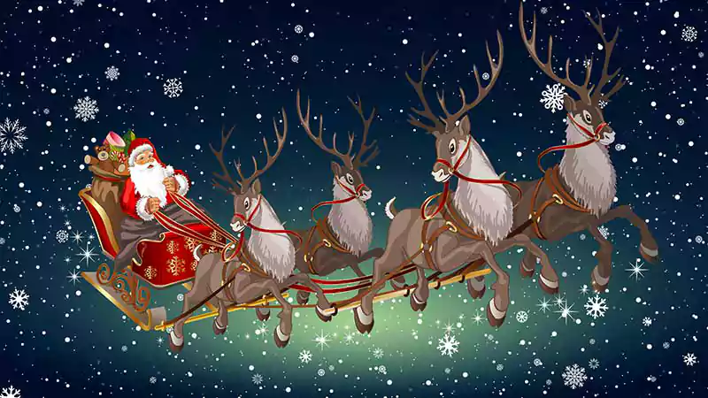 merry christmas deer images
