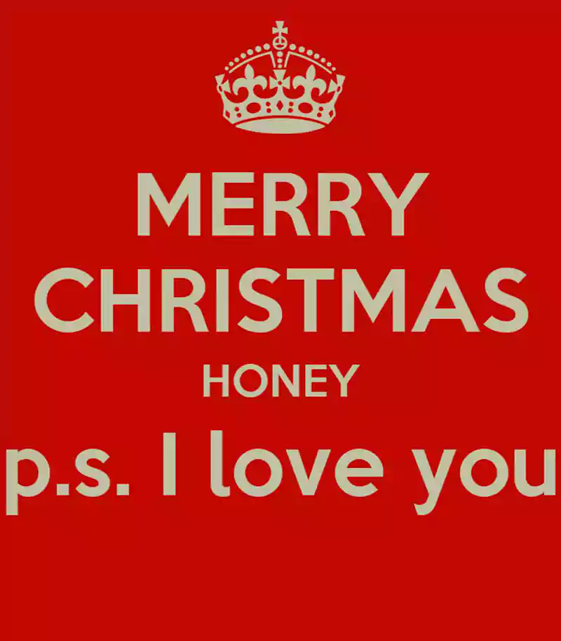merry christmas honey images