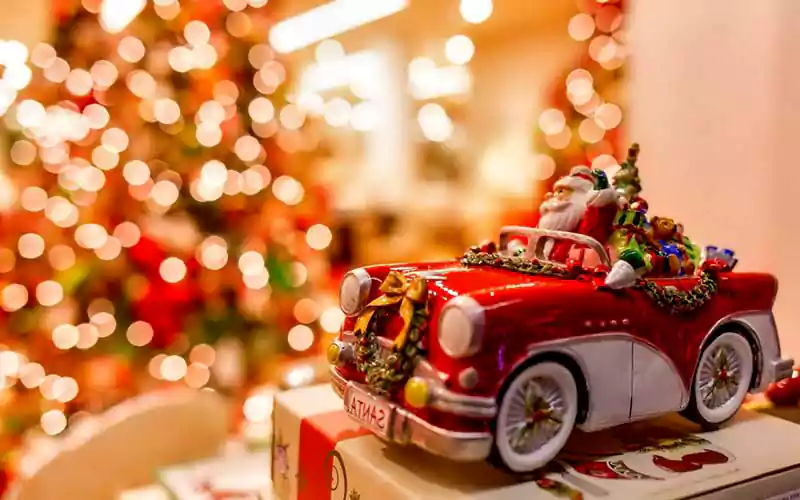 merry christmas images with cars