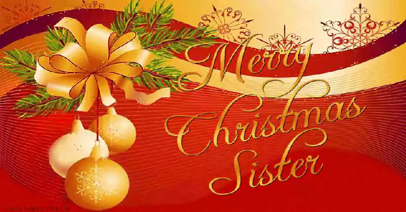 merry christmas little sister images