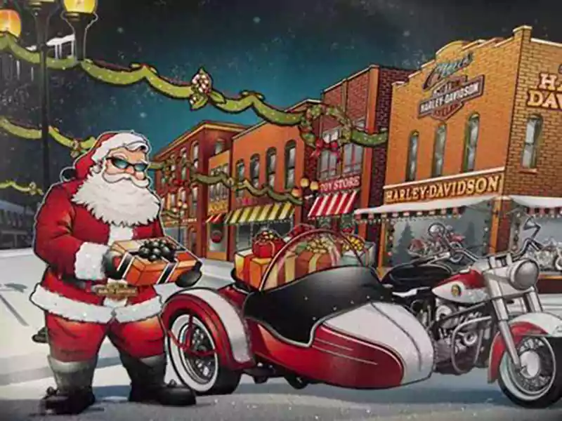 merry christmas motorcycle images