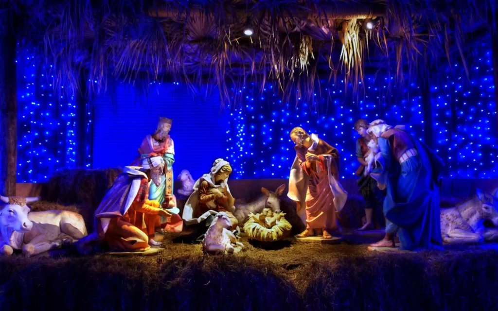 merry christmas nativity scene pictures