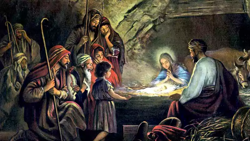 merry christmas nativity scene pictures