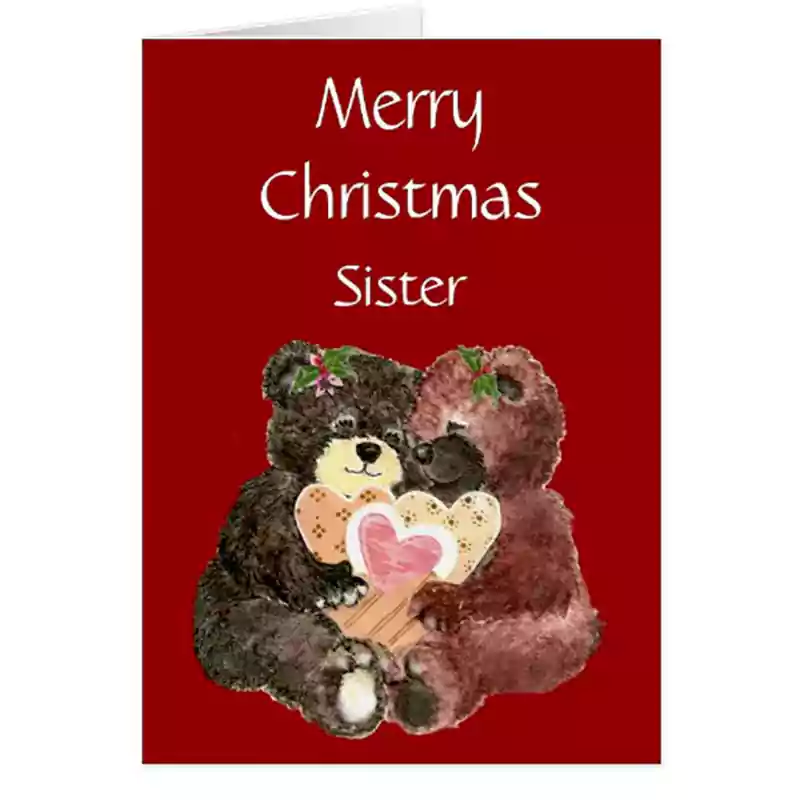 merry christmas sister image