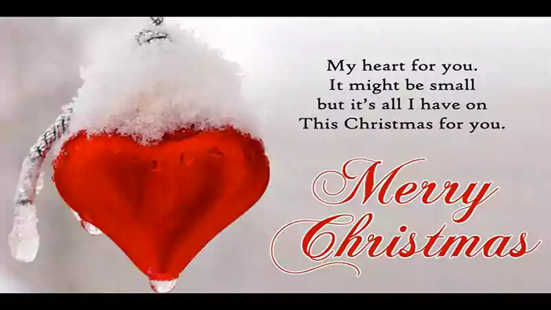 merry christmas sweetheart images