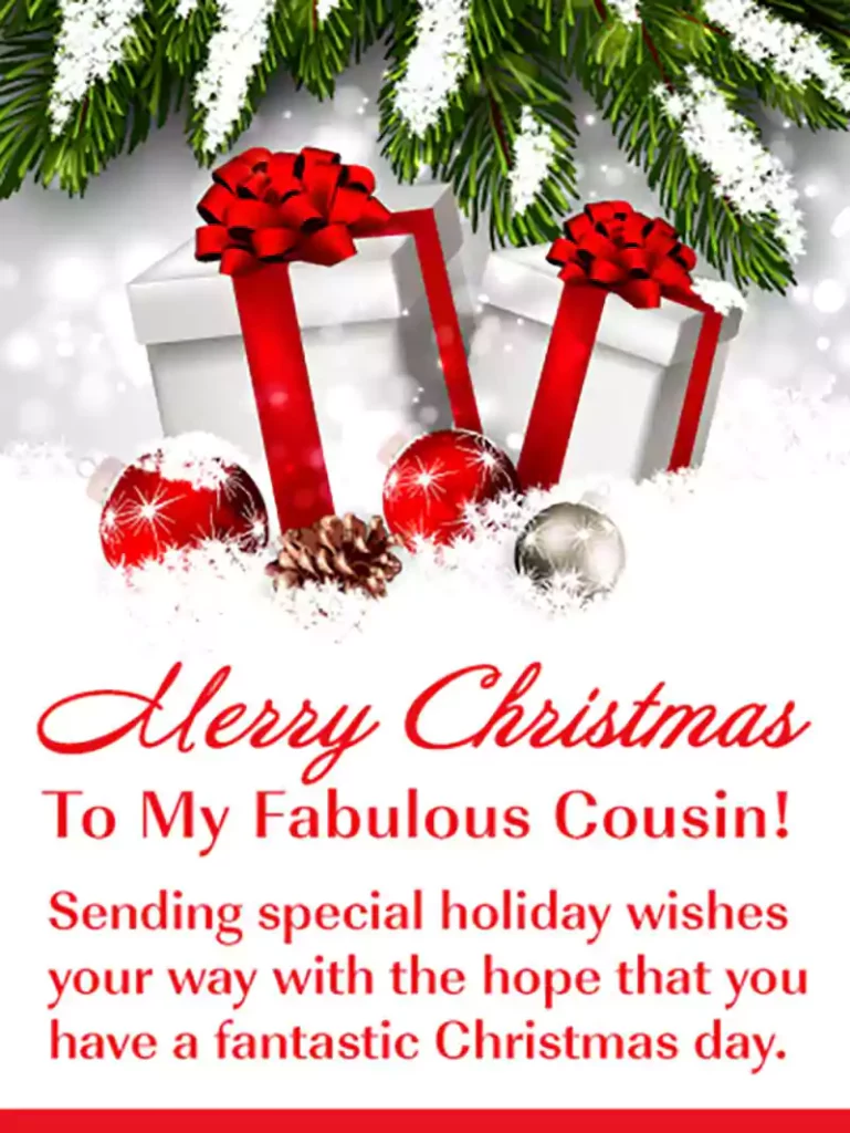 merry christmas to my cousin images