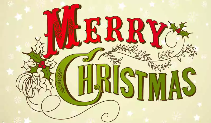 merry christmas words images