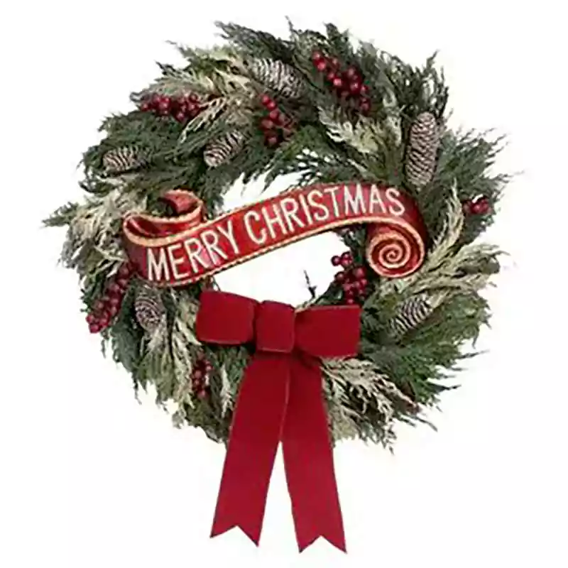 merry christmas wreath images