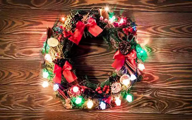 merry christmas wreath images
