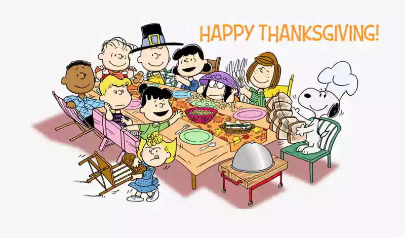peanuts thanksgiving images covid