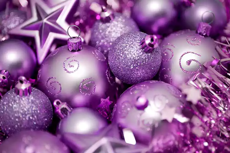 purple merry christmas images