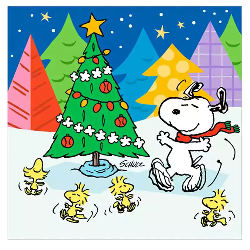 snoopy merry christmas eve images