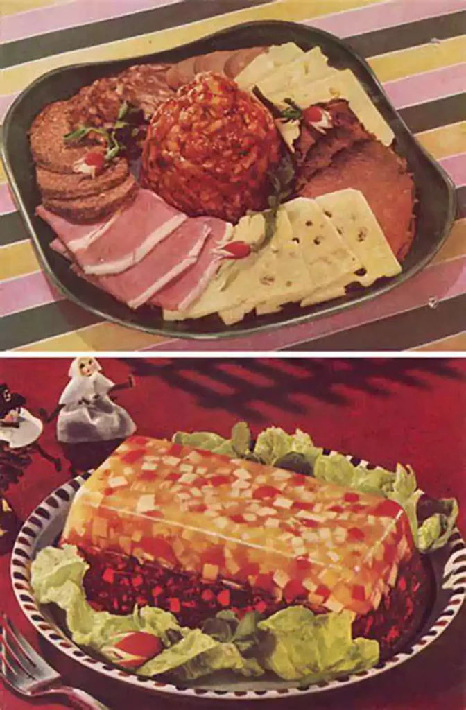 vintage thanksgiving dinner images