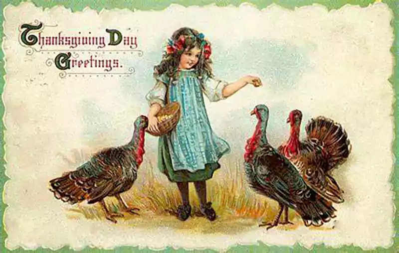 vintage thanksgiving image