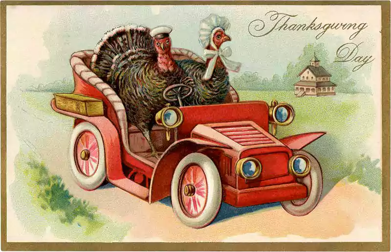 vintage thanksgiving image
