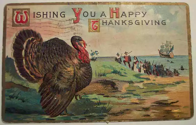 weird vintage thanksgiving images to copy