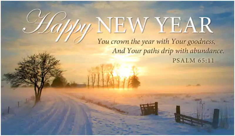 Biblical New Year Wishes Messages