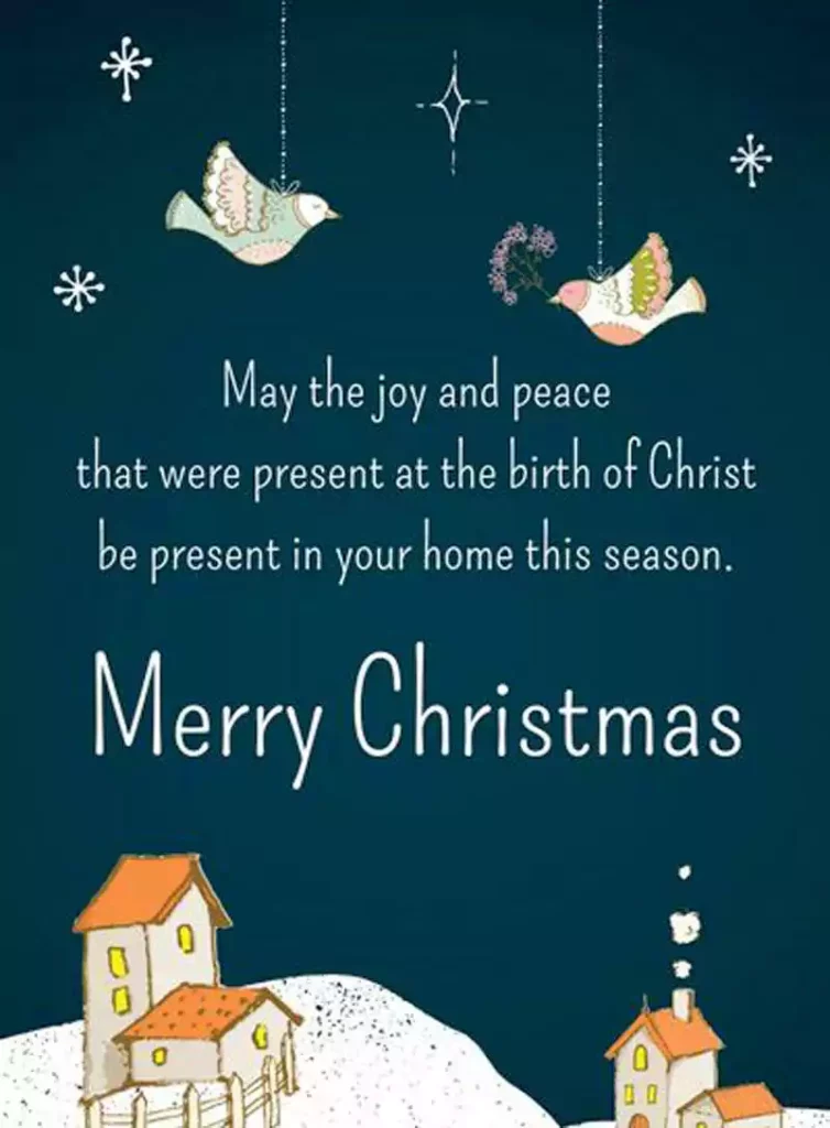 Christian Merry Christmas Wishes Messages Greetings