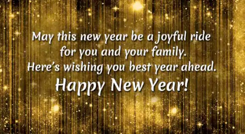 Happy New Year Wishes Messages Greetings For Family