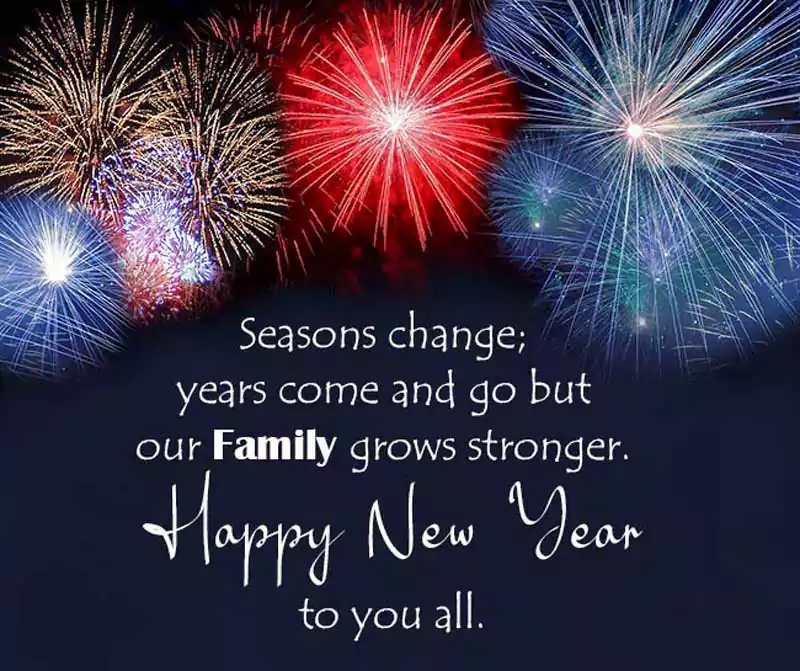 Happy New Year Wishes Messages Greetings For Family