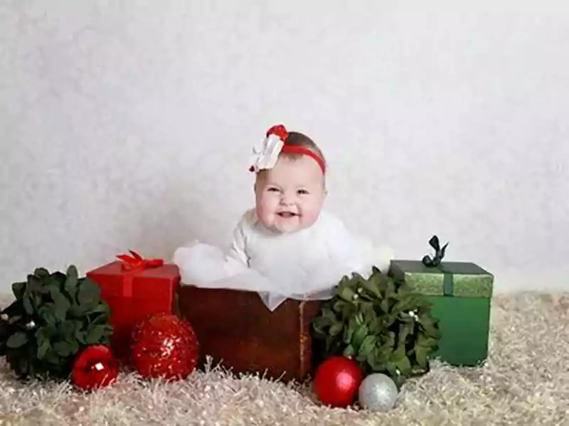 Merry Christmas Baby Image