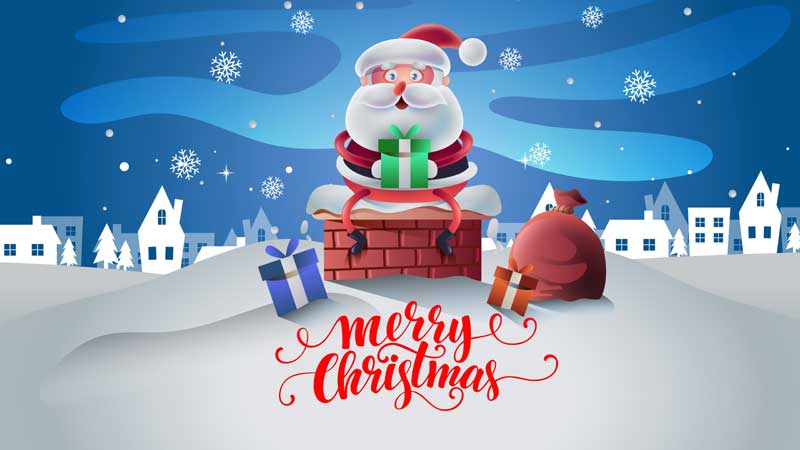 Merry Christmas HD Background