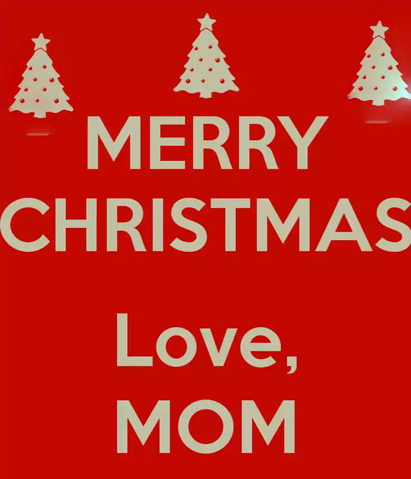 Merry Christmas Mom Quotes Sayings